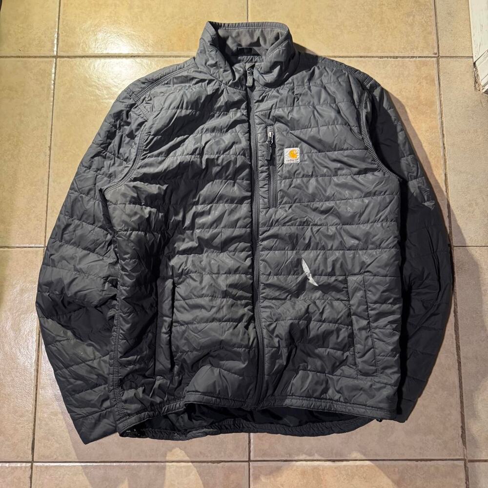 Y2m carhartt black quilted puffer jacket Size L in Mens